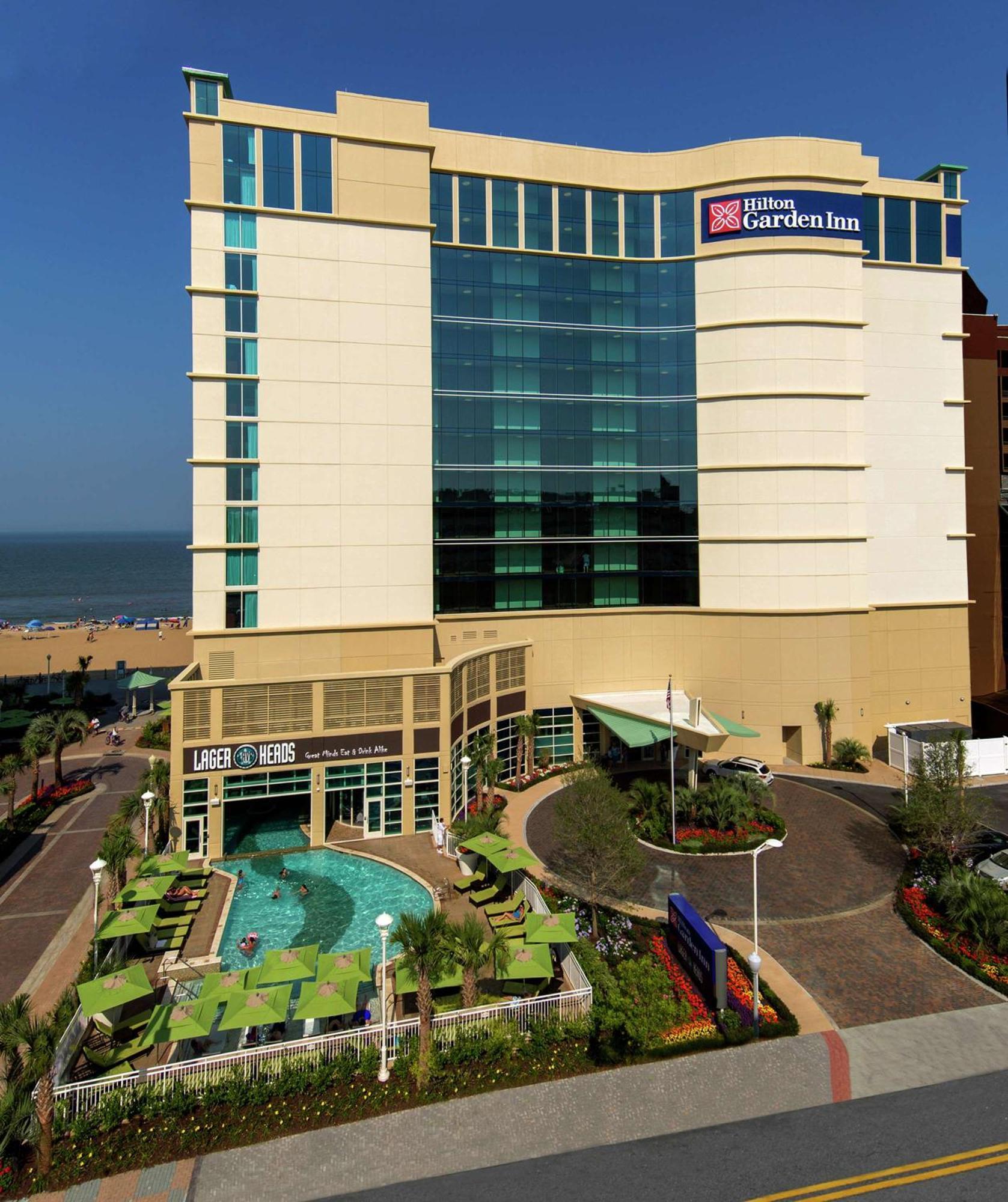 Hilton Garden Inn Virginia Beach Oceanfront Exterior foto